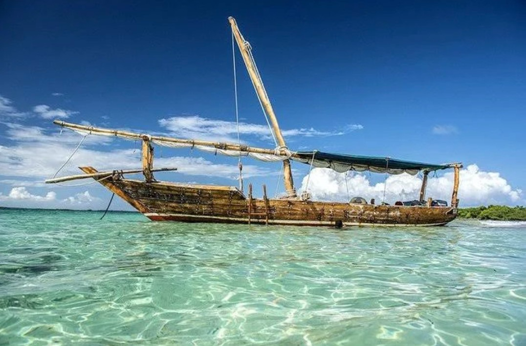 Zanzibar beach Tanzania Indian Ocean